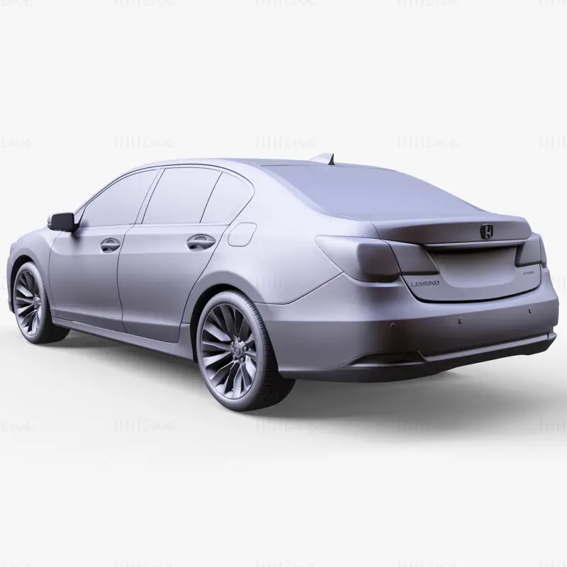 Honda Legend 2015 Araba 3D modeli