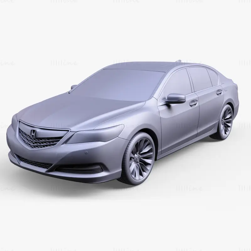 Honda Legend 2015 Araba 3D modeli