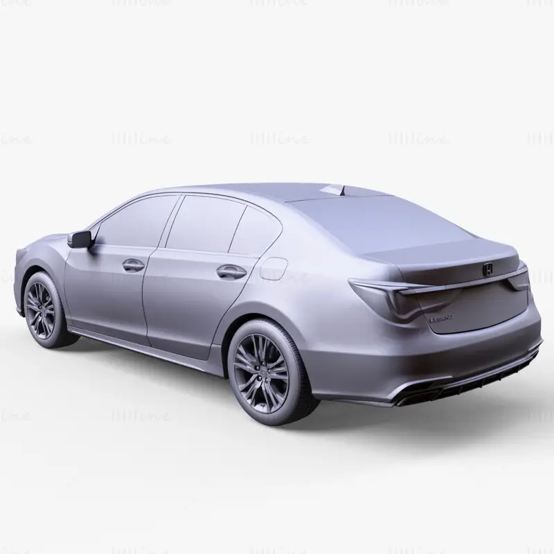 مدل سه بعدی خودروی Honda Legend 2021