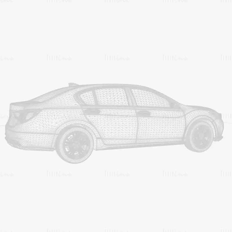Honda Legend 2021 Araba 3D Modeli