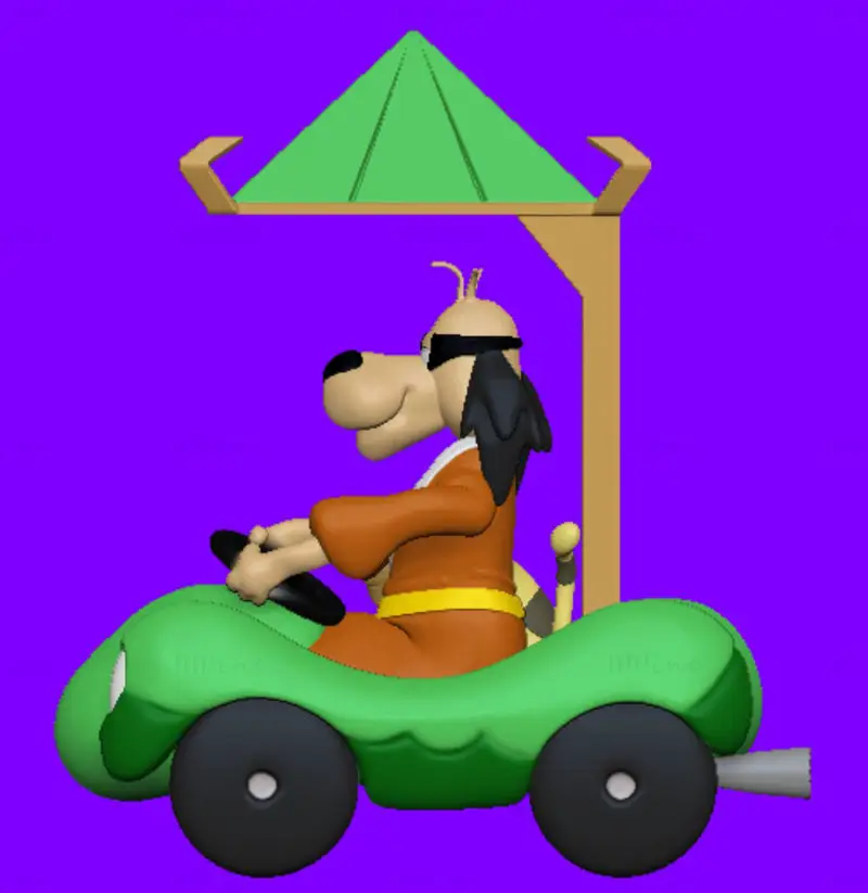 Hong Kong Phooey 3D Printing Model STL