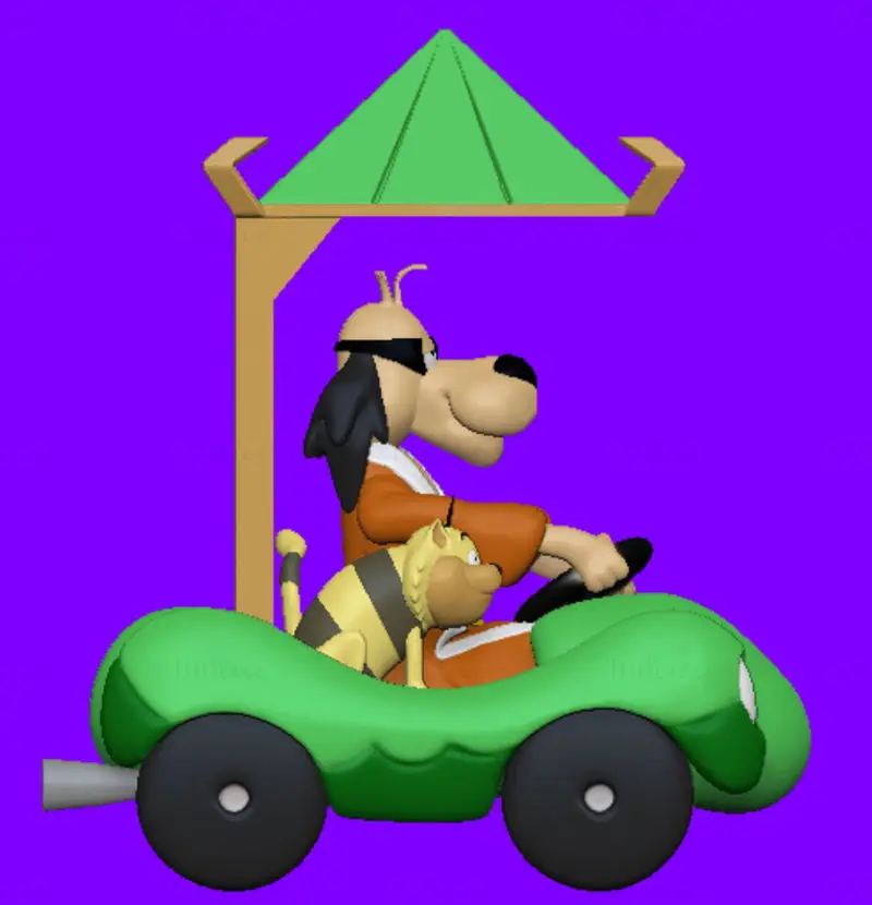 Hong Kong Phooey 3D Printing Model STL