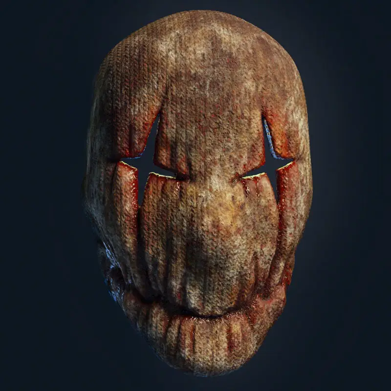 Horror cloth mask 3d print model STL