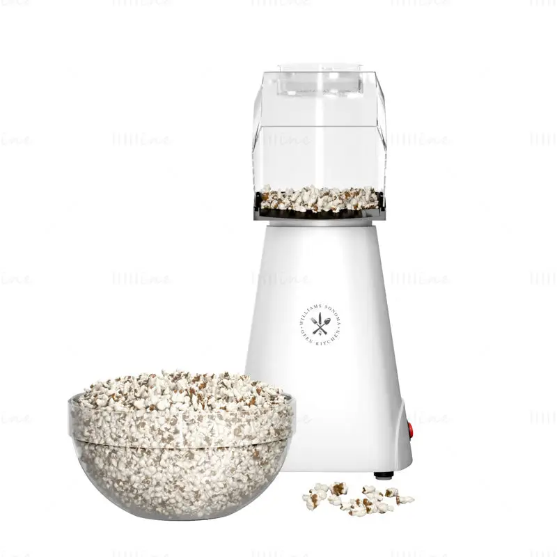 Hot Air Popcorn Maker 3D-modell