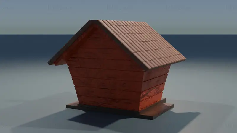 Huishut 3D-model