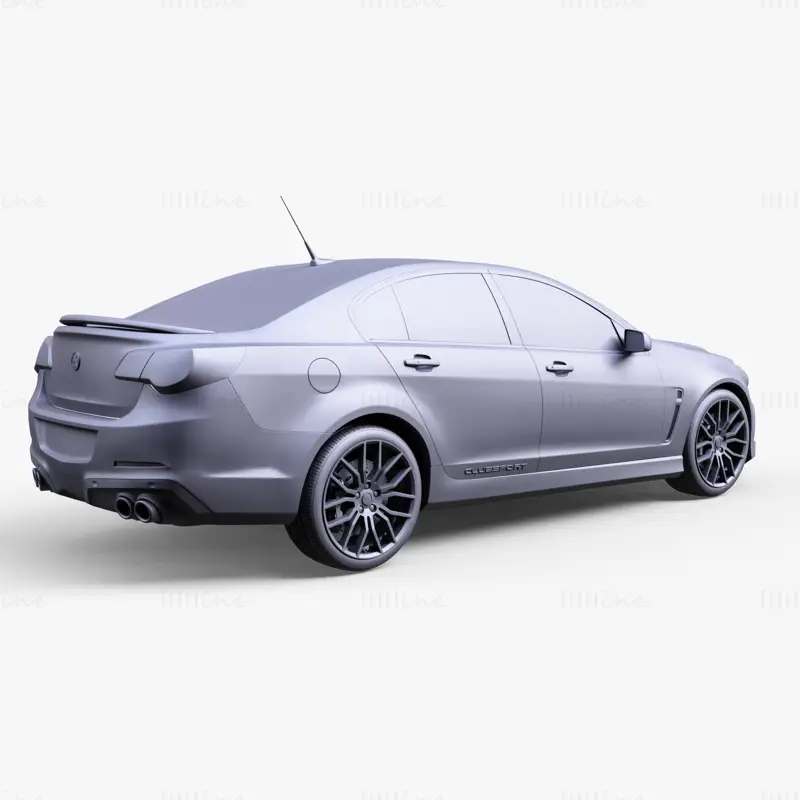 HSV Clubsport gen f 2015 Car 3D Model
