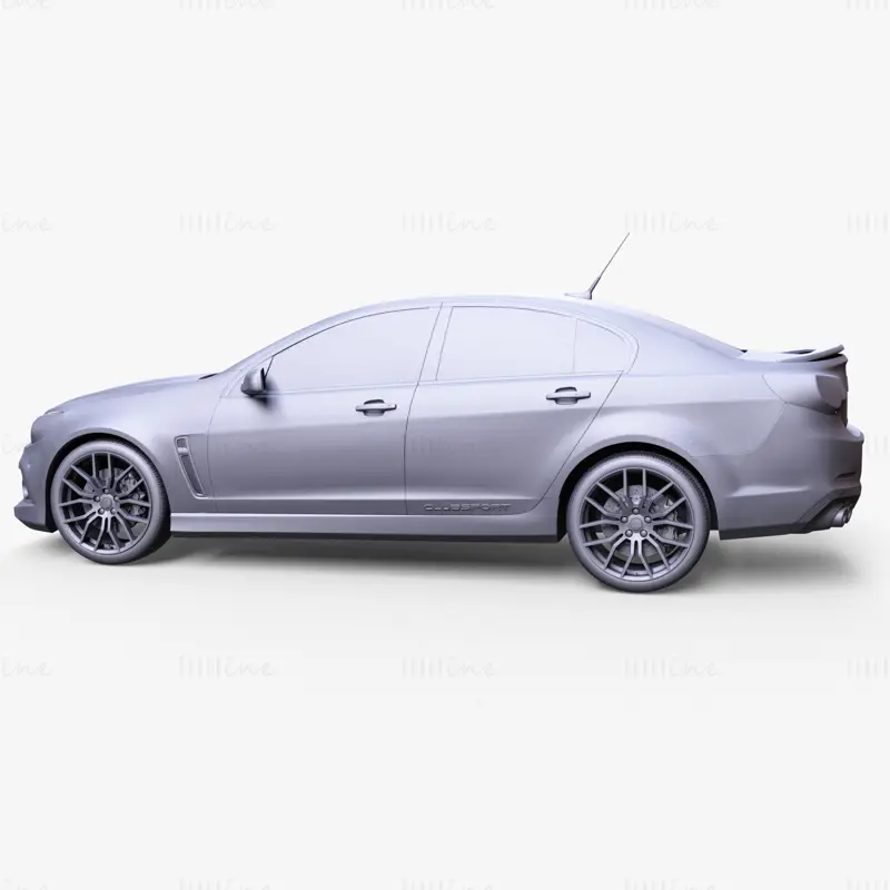HSV Clubsport gen f 2015 Auto 3D-Modell