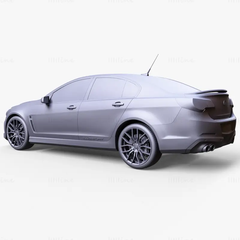 HSV Clubsport поколение f 2015 3D модел на кола