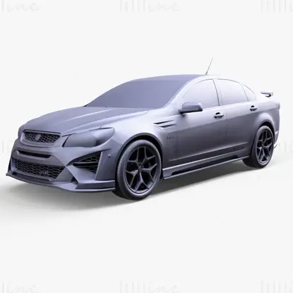 HSV GTS R W1 セネタ 2022 カー 3D モデル