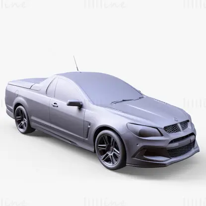 HSV Maloo gen F2 2016 Автомобиль 3D модель