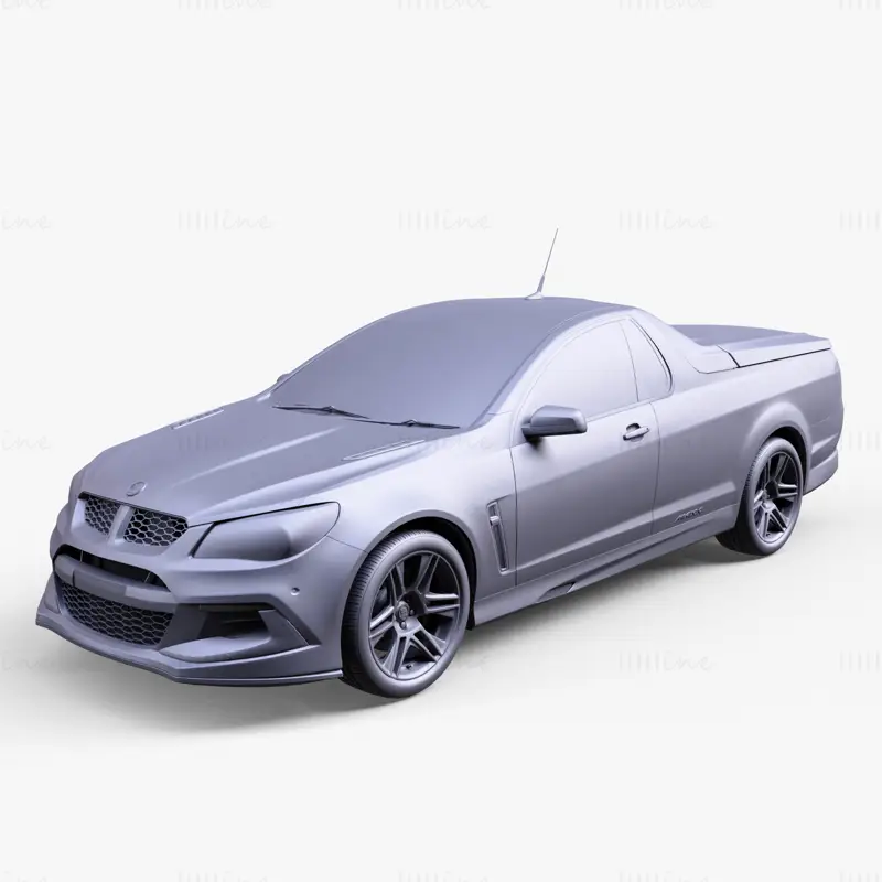 HSV Maloo gen F2 2016 Car 3D Model