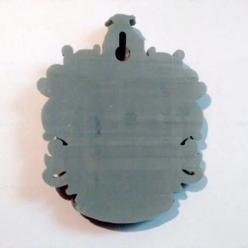 ハッフルパフの紋章 WallDesk ディスプレイ - ハリー・ポッター 3D プリント モデル STL