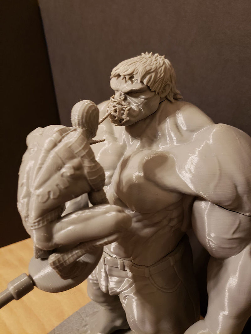 Hulk and Spiderman Diorama 3D Printing Model STL