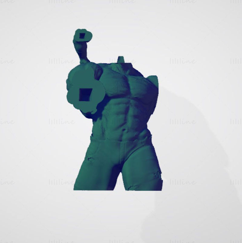 Hulk and Wolverine 3D Print Model