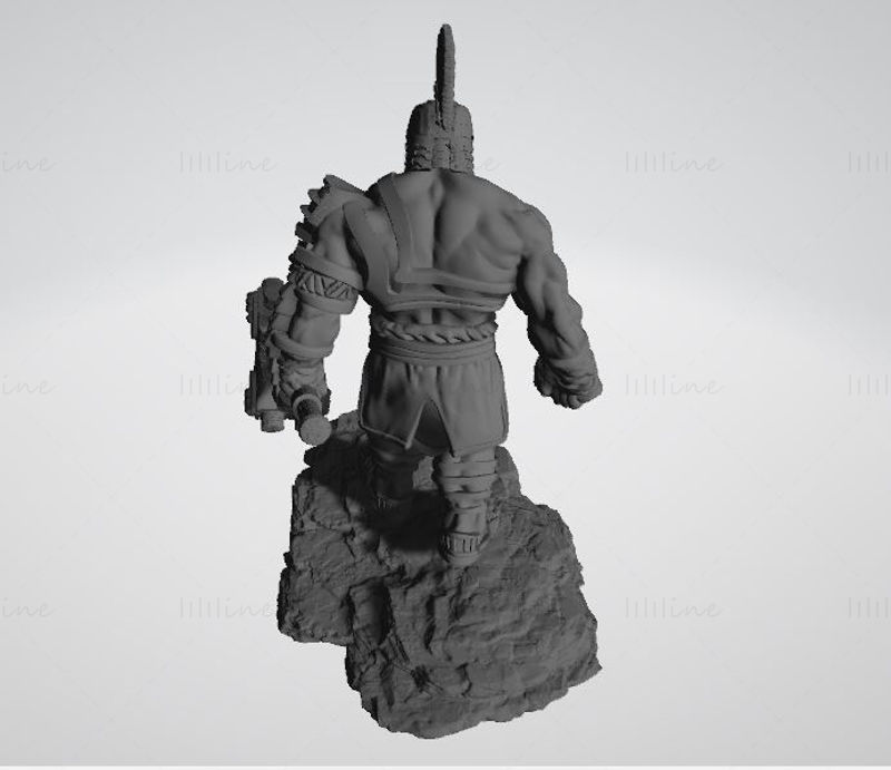 Hulk Arena 3D-model klaar om STL af te drukken