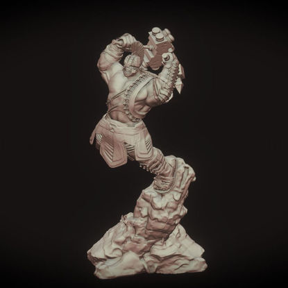 Modèle d'impression 3D Hulk Ragnarok