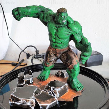 Hulk Soporte Carretel  3D Model Ready to Print