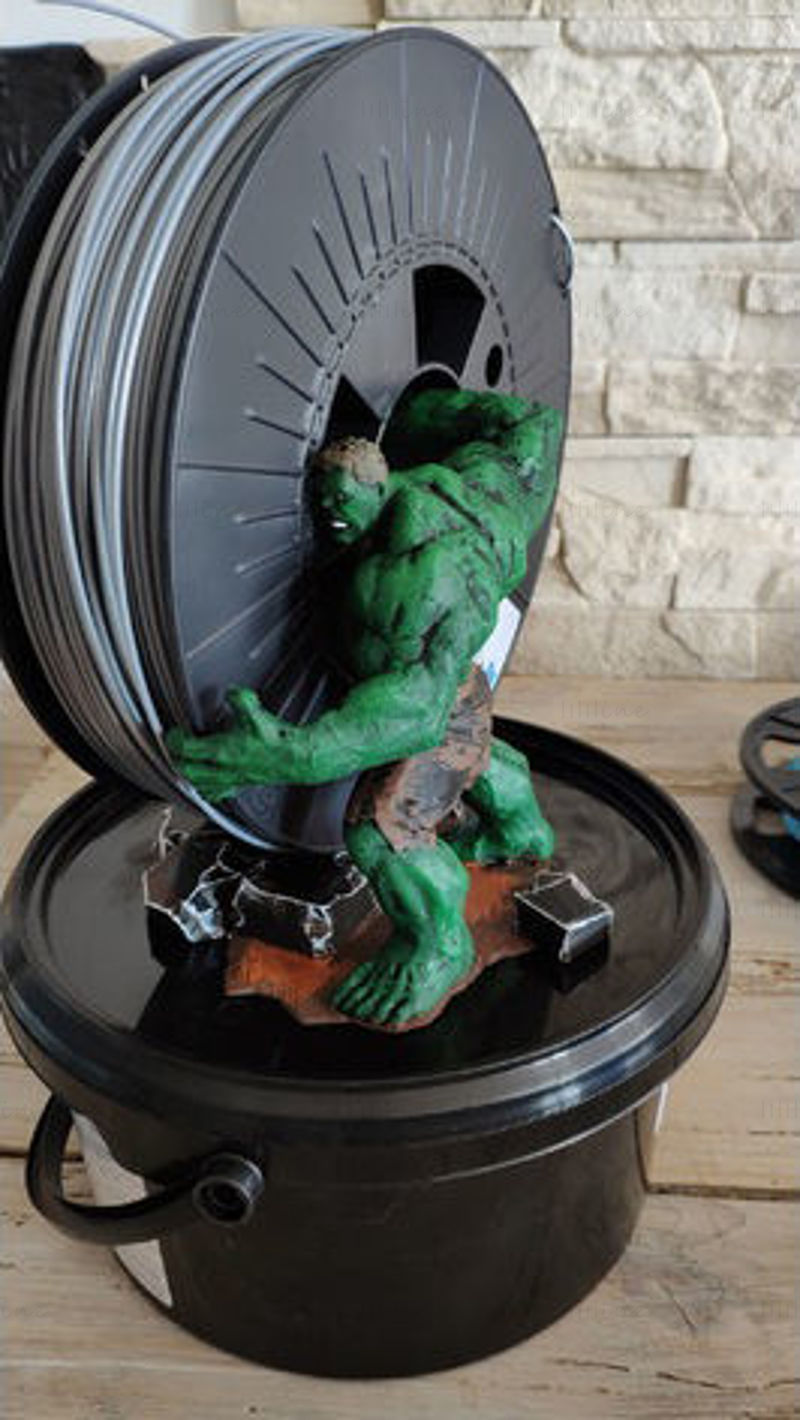 Hulk Soporte Carretel  3D Model Ready to Print