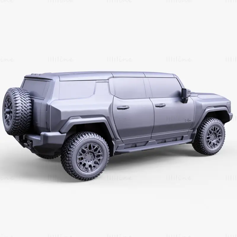 Hummer EV GMC S Edition 2024 3D-modell