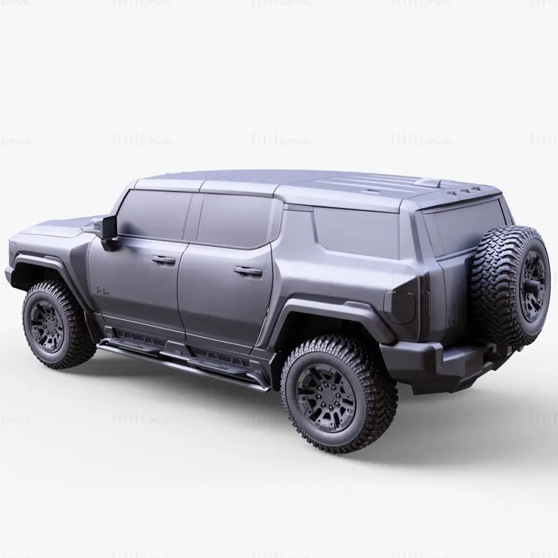 ハマーEV GMC SUV 2024 3Dモデル