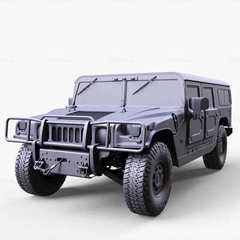 Hummer Wagon 3D Model