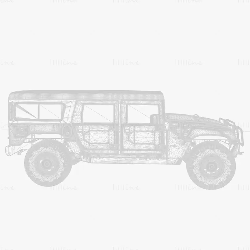 Hummer Wagon 3D-modell