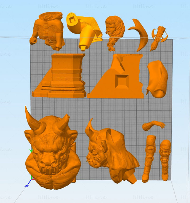 Cazadora Modelo 3D Listo para Imprimir STL