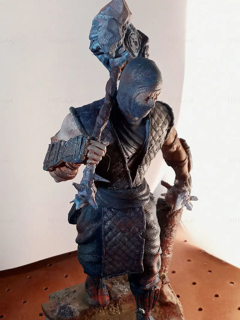 فایل‌های STL مدل چاپ سه‌بعدی Ice Ninja Sub Zero