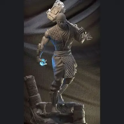 Ice Ninja Sub Zero 3D Print Model STL Files