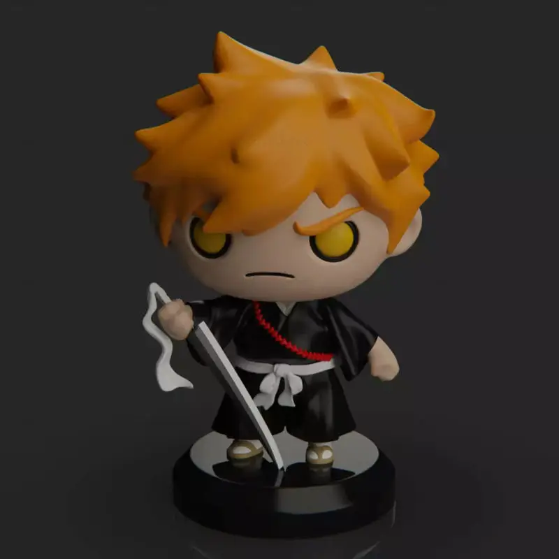 Ichigo Chibi - Bleach 3D Print Model STL