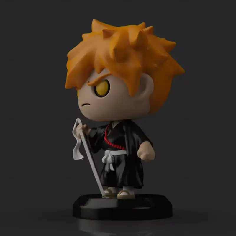 Ichigo Chibi - Bleach 3D Print Model STL