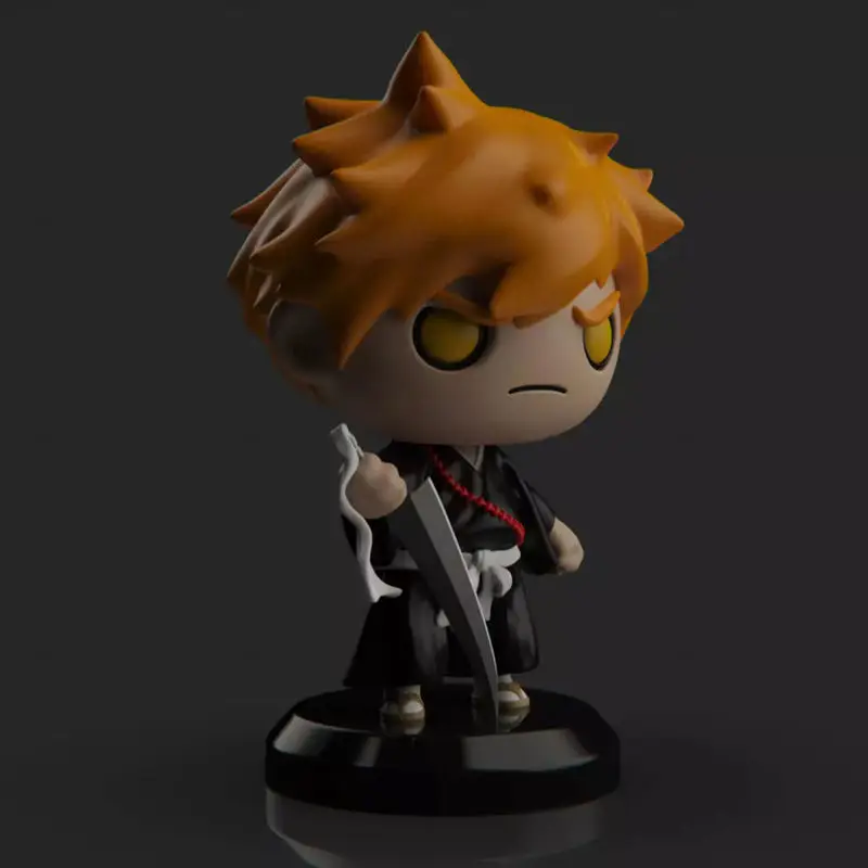 Ichigo Chibi - Bleach 3D Print Model STL