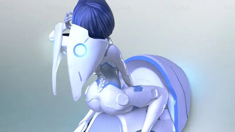 Fichiers STL du modèle d'impression 3D d'Ichigo CODE:015 (Darling in the Franxx)