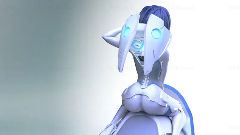 Fichiers STL du modèle d'impression 3D d'Ichigo CODE:015 (Darling in the Franxx)