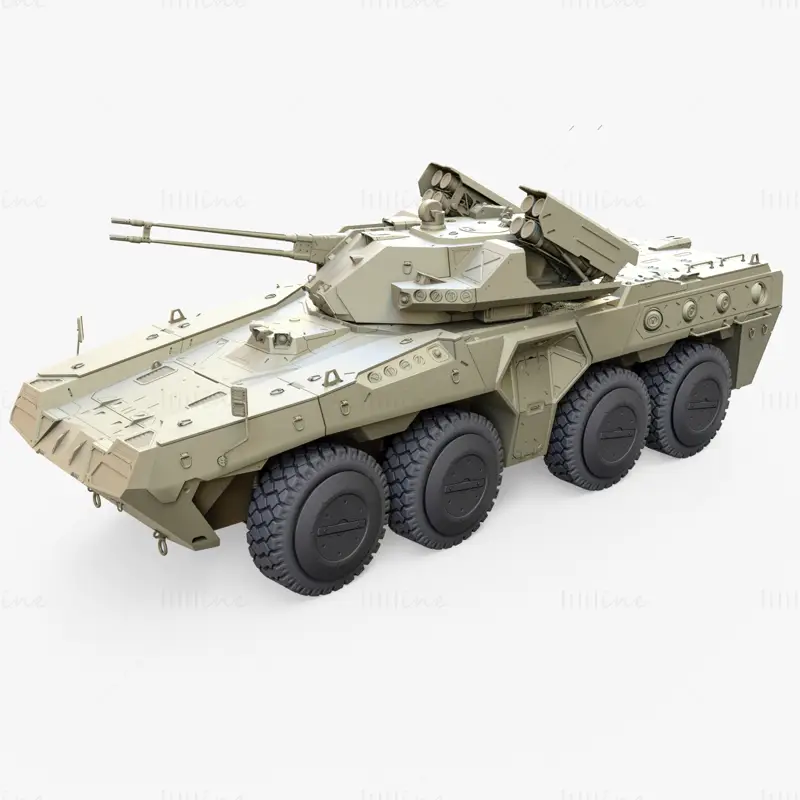 IFV Jericho katonai 3D-s modell