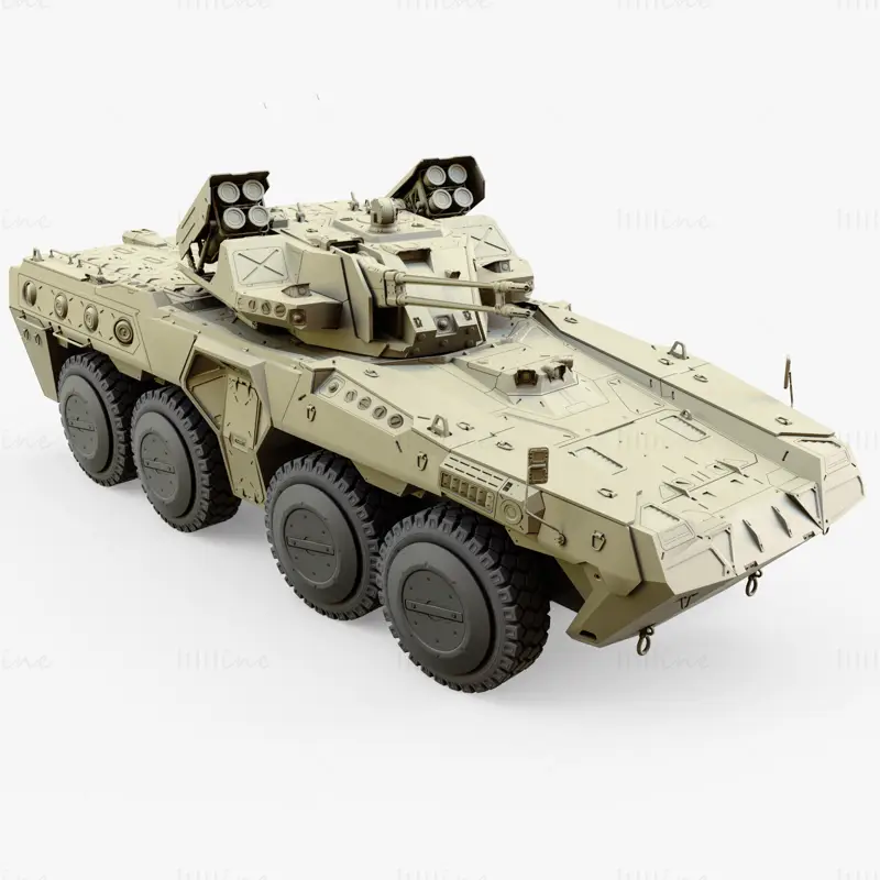 IFV Jericho Militær 3D-modell