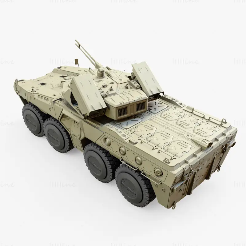 IFV Jericho Militær 3D-modell