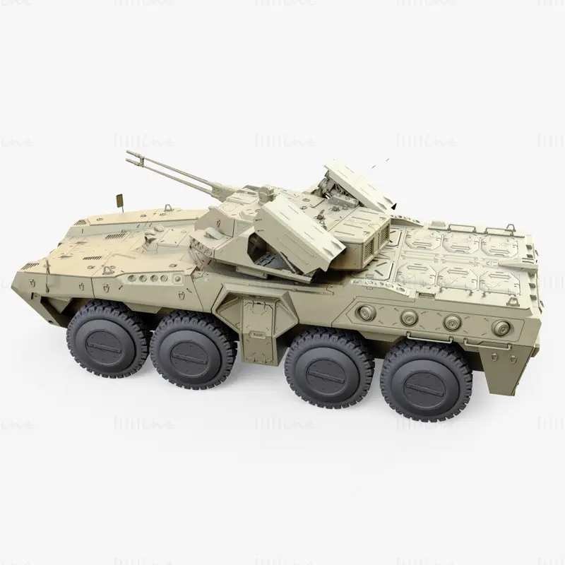 IFV Jericho Militær 3D-modell