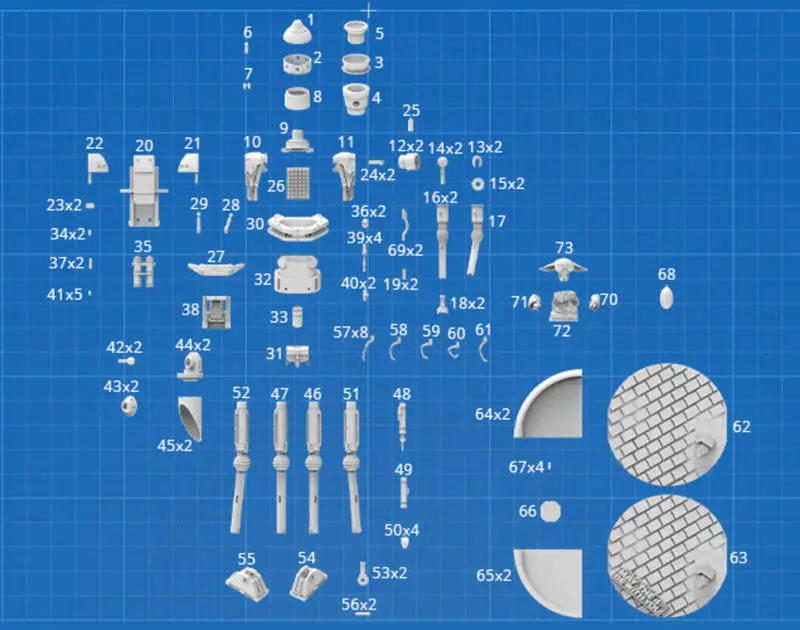 IG-12 z modelom Grogu 3D Print STL