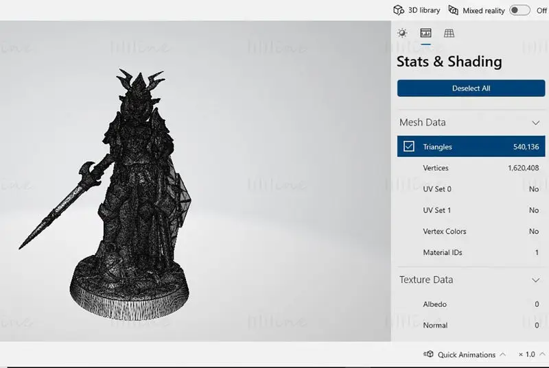 Iletia Miniaturen 3D-printmodel STL