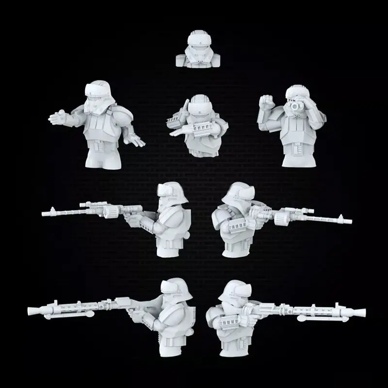 Imperial Assault Tank and Crew - Star Wars 3D Print Model STL