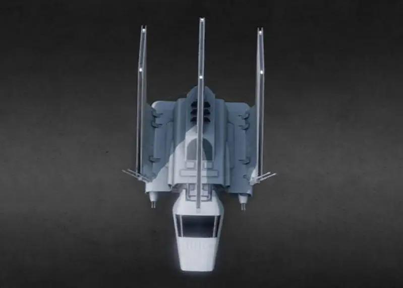 Imperial Lambda Shuttle 3D Print Model