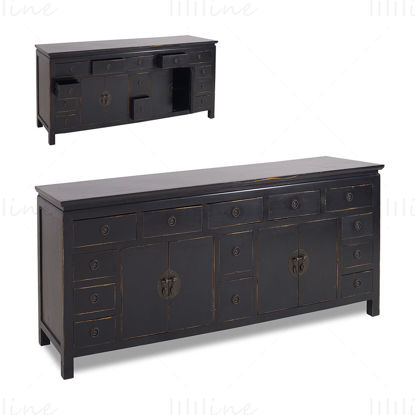 Industrial sideboard 3d model