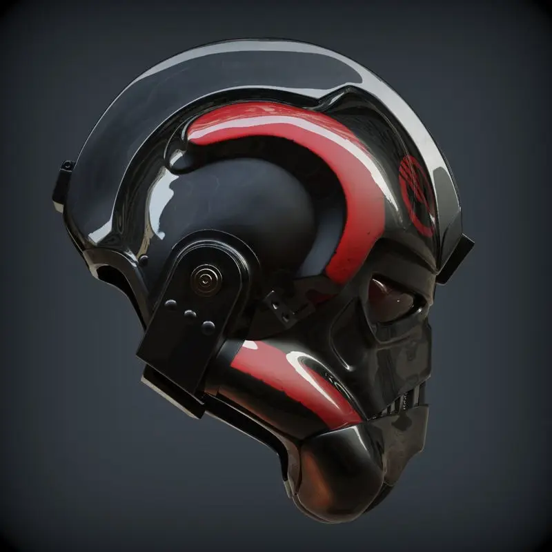 File STL del modello di stampa 3D del casco Inferno Squad