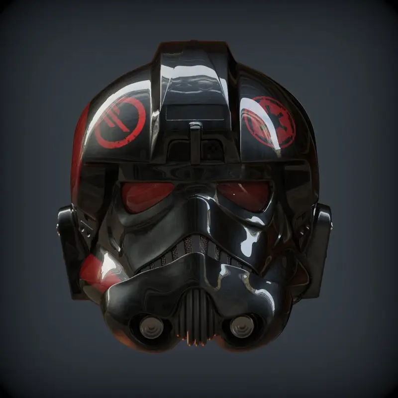 File STL del modello di stampa 3D del casco Inferno Squad