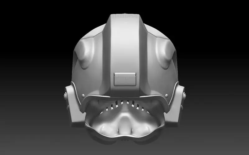 File STL del modello di stampa 3D del casco Inferno Squad