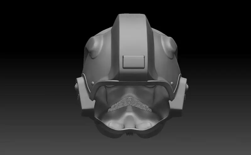 File STL del modello di stampa 3D del casco Inferno Squad