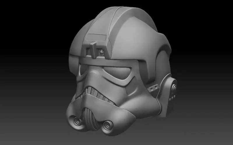 File STL del modello di stampa 3D del casco Inferno Squad