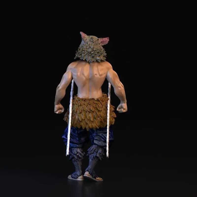 Inosuke Hashibira 3D-utskriftsmodell STl-filer | Demon Slayer-samleobjekt i høy oppløsning
