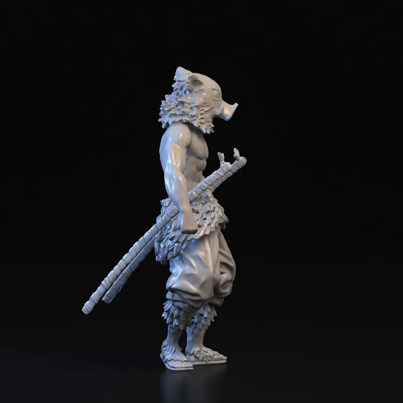 Inosuke Hashibira 3D-utskriftsmodell STl-filer | Demon Slayer-samleobjekt i høy oppløsning